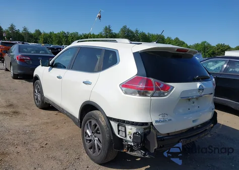 2016 Nissan Rogue Sl из США, поврежденный, VIN 5N1AT2MV2GC876344